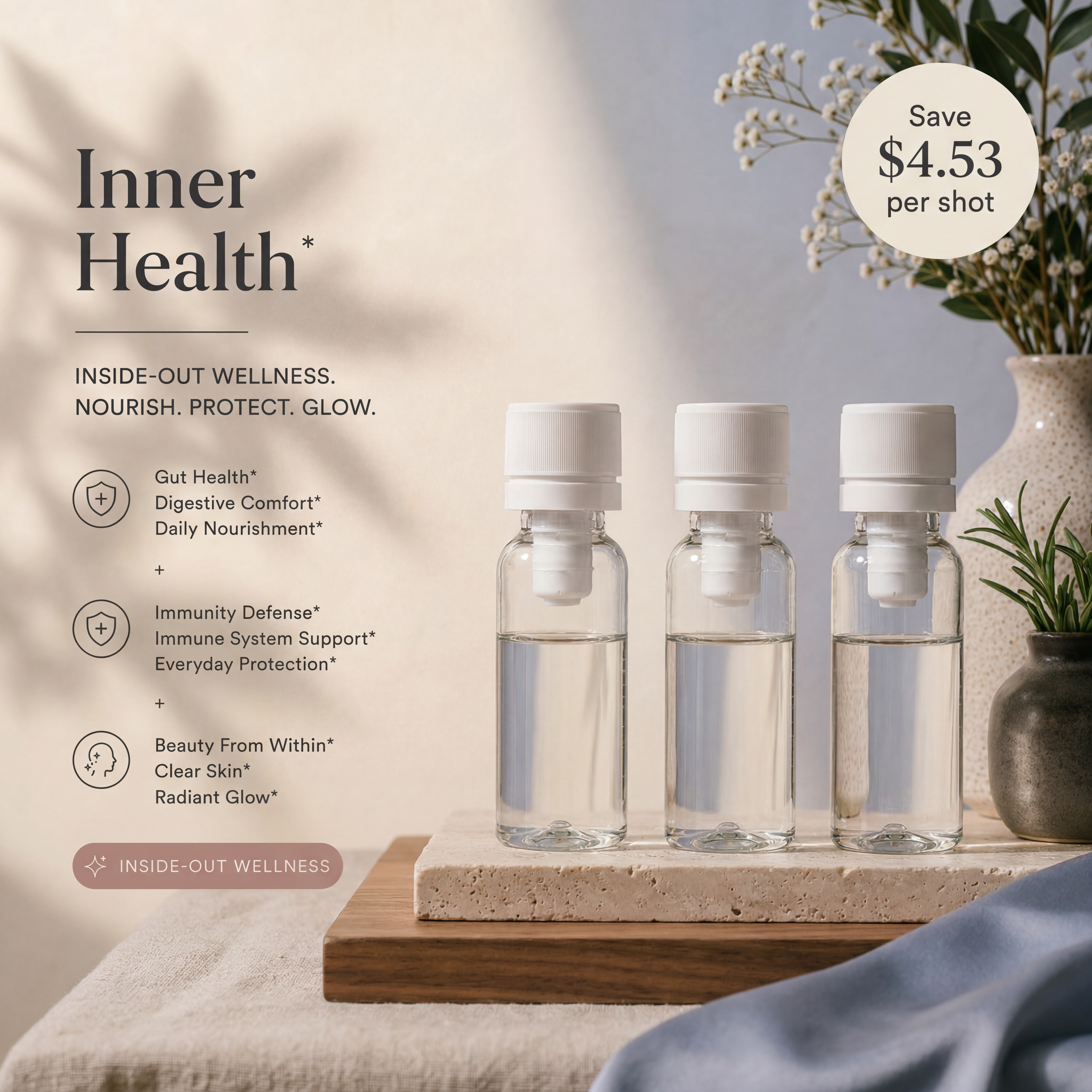 Inner Health - Gut Health + Immunity Defense + Sleep & Recovery (12 Pack)